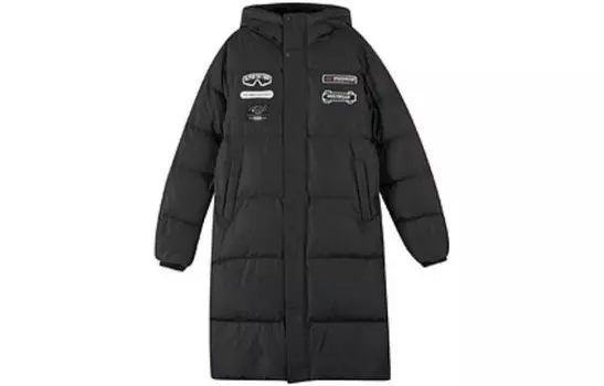 Пуховик унисекс Skechers, цвет Carbon Black