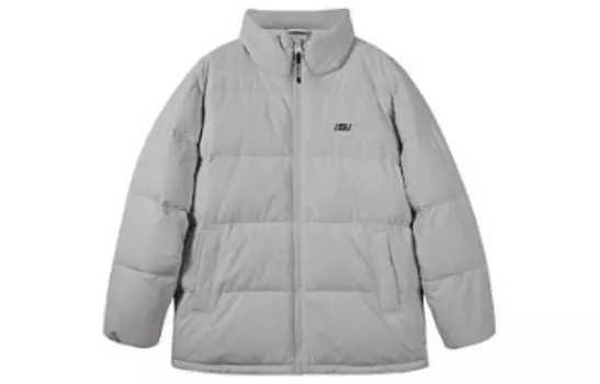 Пуховик унисекс Skechers, цвет Stand collar - alloy color