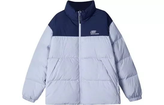 Пуховик унисекс Skechers, Космический небесно-фиолетовый/027F