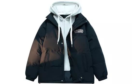 Пуховик унисекс Stillslow, Set: Black (Burgundy)+Black