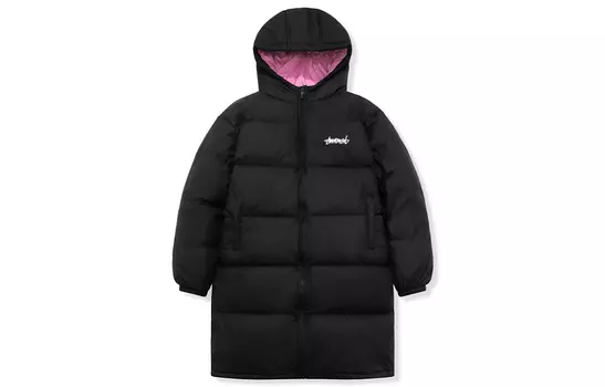 Пуховик унисекс Suamoment, ЧерныйДлинный