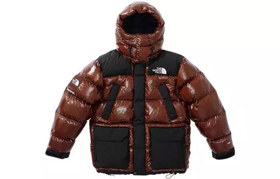 Пуховик унисекс Supreme, Черный