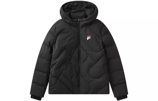 Пуховик унисекс темно-синий Fila, цвет Legend Blue