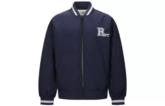 Пуховик унисекс темно-синий Reebok