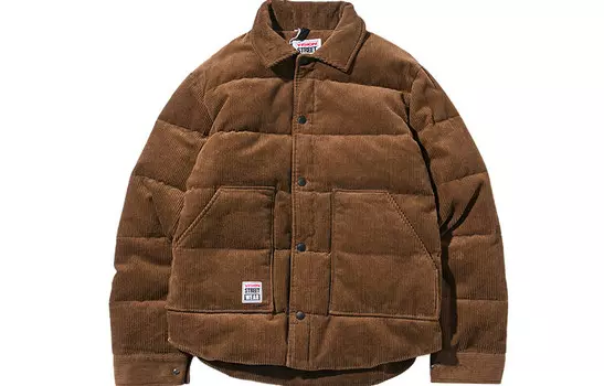 Пуховик унисекс темный хаки Vision Street Wear