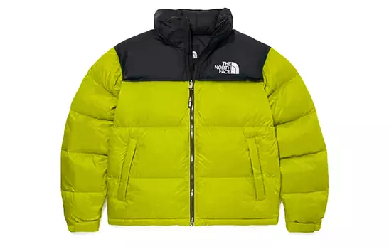 Пуховик унисекс THE NORTH FACE, цвет Acid Yellow