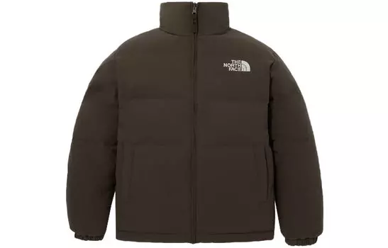 Пуховик унисекс THE NORTH FACE, цвет Brown