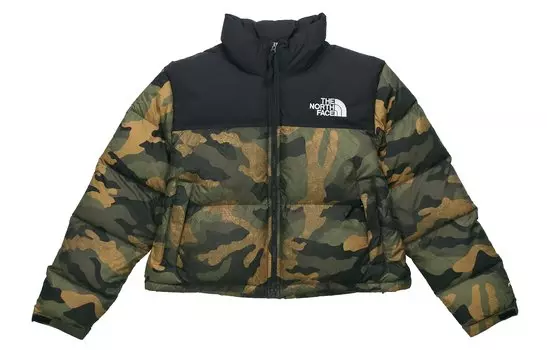 Пуховик унисекс THE NORTH FACE, цвет Camouflage