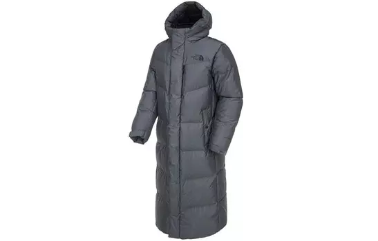 Пуховик унисекс THE NORTH FACE, цвет Charcoal Gray