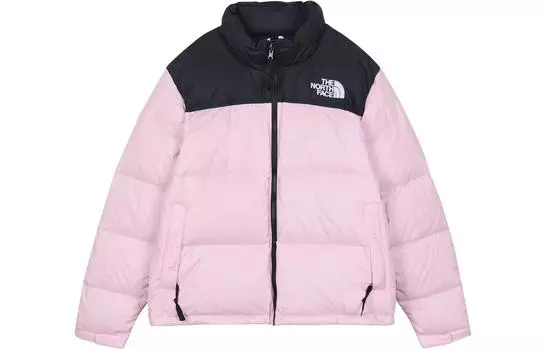 Пуховик унисекс THE NORTH FACE, цвет Pink