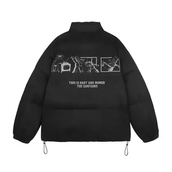 Пуховик унисекс The Simpsons, Coffee