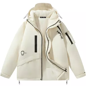 Пуховик унисекс The Simpsons, Ecru