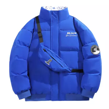 Пуховик унисекс THREE BODY, Черный