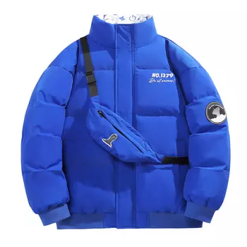 Пуховик унисекс THREE BODY, Хаки