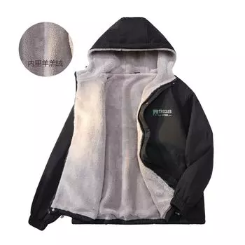 Пуховик унисекс Tre Club, 2 Pack (Black Coat+Random Puffer Jacket)