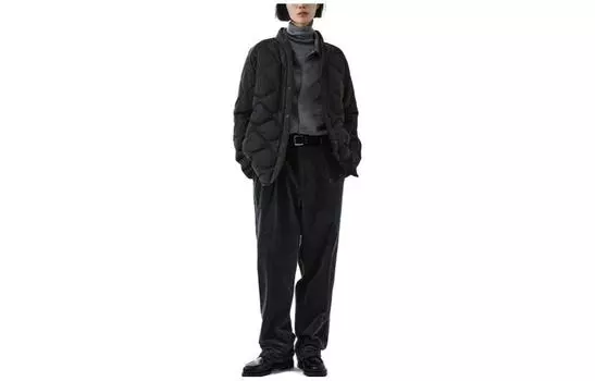 Гибридный пуховик UNIQLO Unisex, 09 черный