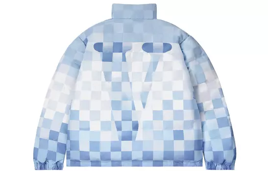 Пуховик унисекс VLONE, Белый/Синий