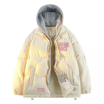 Пуховик унисекс VniVerseVClub, розовый