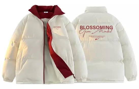 Пуховик унисекс WARRIOR, Ecru[Windproof Placket Upgraded]