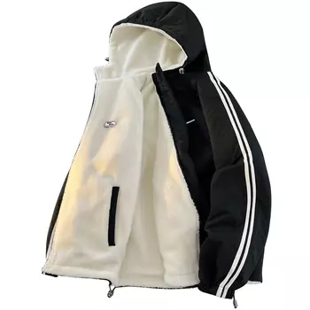 Пуховик унисекс WARRIOR, фиолетовый