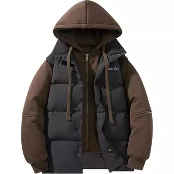 Пуховик унисекс WARRIOR, красный