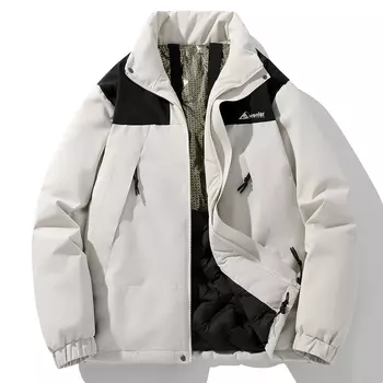 Пуховик унисекс WARRIOR, Light Khaki