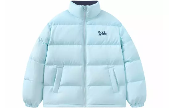 Пуховик унисекс WORKSOUT, Темный Хаки