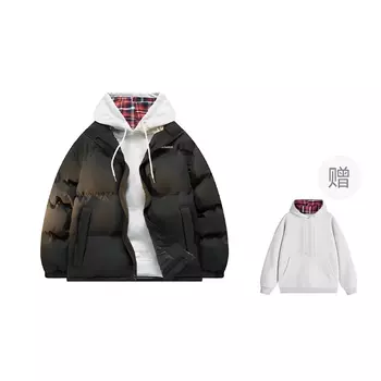 Пуховик унисекс YAYA, черный