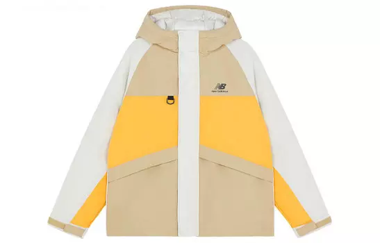 Пуховик унисекс желтый New Balance, желтый
