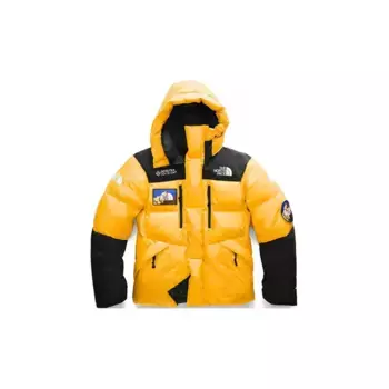 Пуховик унисекс желтый The North Face, желтый