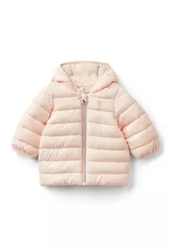 Пуховик United Colors of Benetton, цвет pink