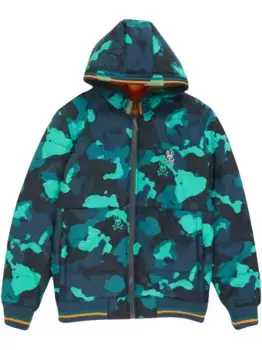 Пуховик Urswick Psycho Bunny, синий