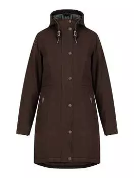 Пуховик usha BLUE LABEL, темно-коричневый