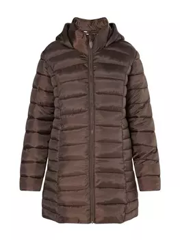 Пуховик usha BLUE LABEL, темно-коричневый