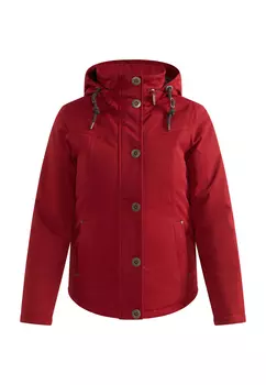 Пуховик usha BLUE LABEL, темно красный