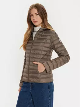 Пуховик узкого кроя Jott, бежевый