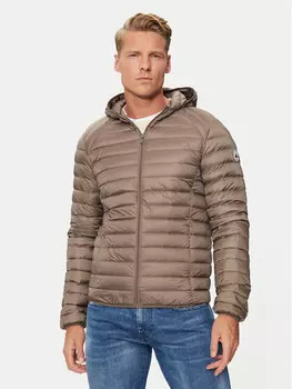 Пуховик узкого кроя Jott, бежевый