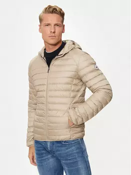 Пуховик узкого кроя Jott, бежевый