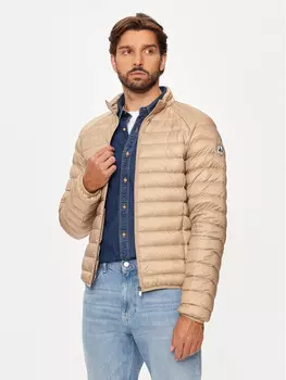 Пуховик узкого кроя Jott, бежевый