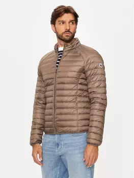 Пуховик узкого кроя Jott, бежевый