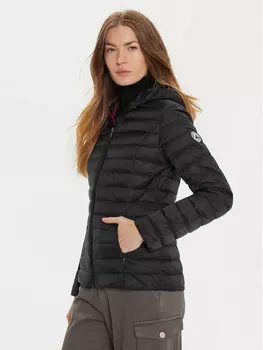 Пуховик узкого кроя Jott, черный