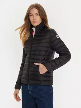 Пуховик узкого кроя Jott, черный