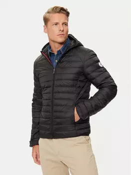 Пуховик узкого кроя Jott, черный