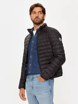 Пуховик узкого кроя Jott, черный