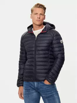 Пуховик узкого кроя Jott, синий