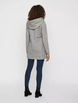 Пуховик Vero Moda, цвет light grey melange