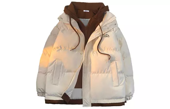 Пуховик Warrior Huichao Riding The Wind Collection унисекс, Apricot
