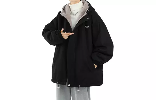 Пуховик Warrior Huichao Riding The Wind Collection унисекс, Pink Top+Black Pants