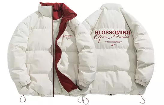 Пуховик Warrior Huichao Riding The Wind Collection унисекс, Ecru[Upgraded Windproof Access Control Version]