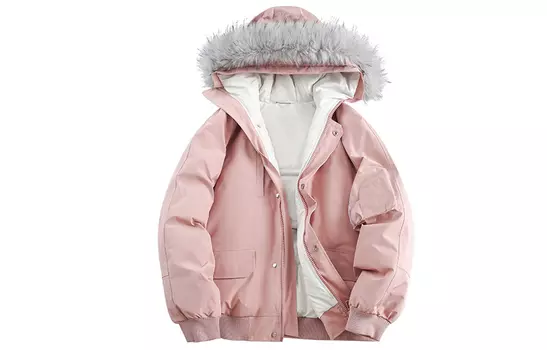 Пуховик Warrior Wing Series унисекс, розовый